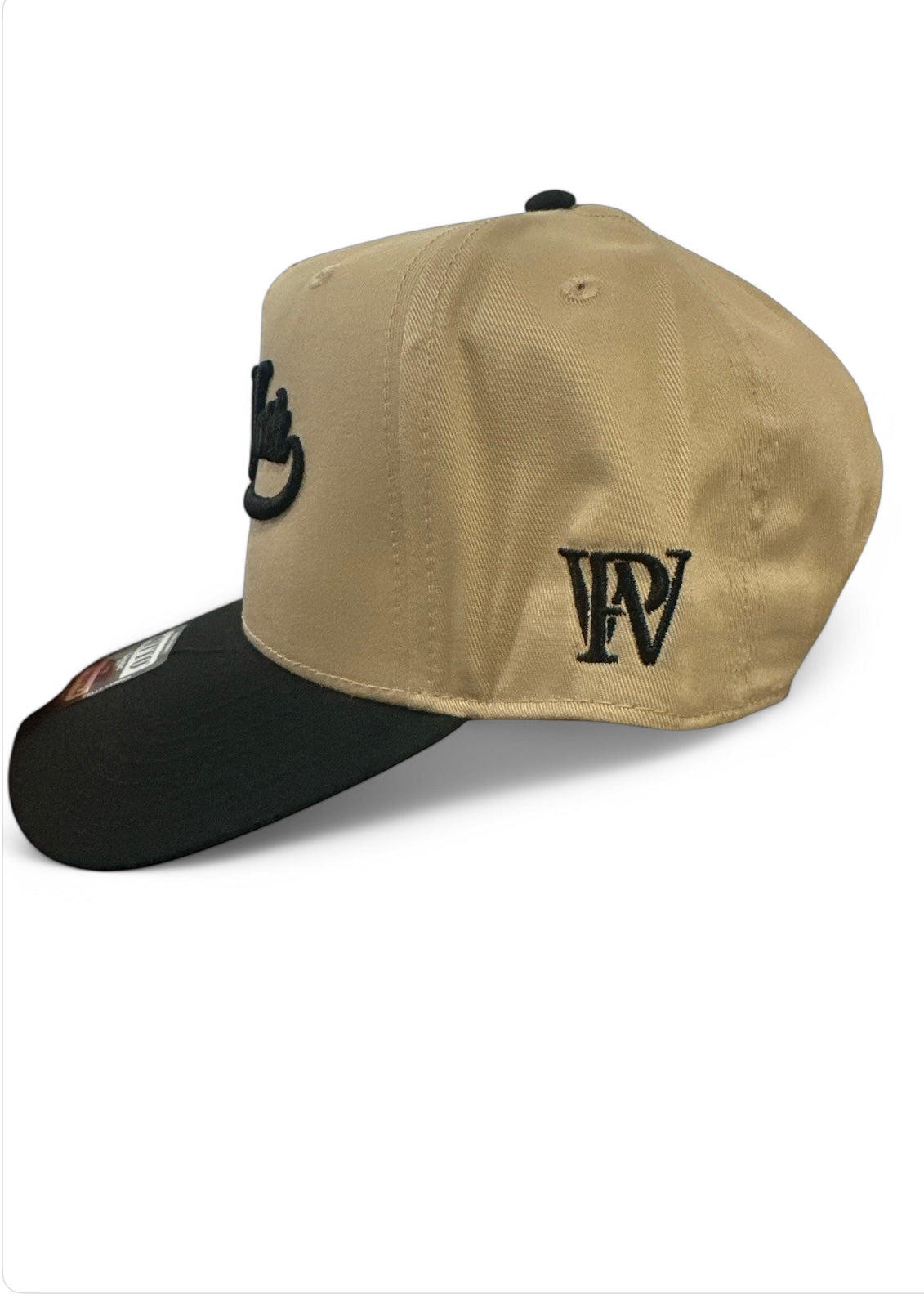 curved Tan/Black