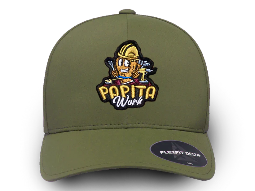 Papita Work Logo Delta Cap