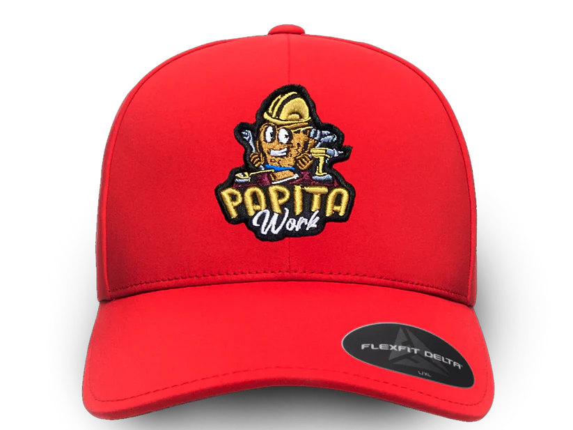 Papita Work Logo Delta Cap