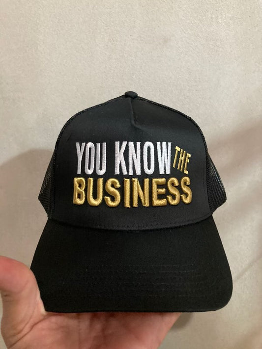 curved black business cap
