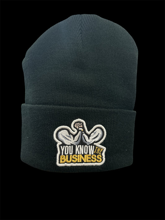 YOU KNOW THE BUSINESS beanie