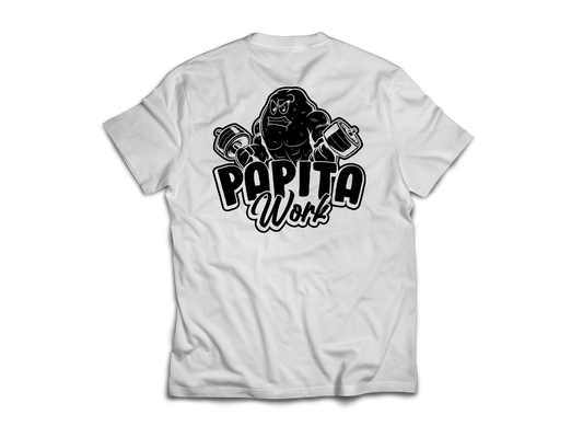 PW GYM LOGO BLK/WHITE